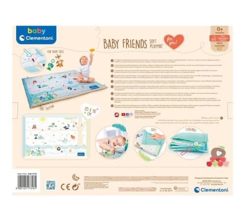 17318 Baby Clementoni - Oyun Halısı +6 ay 17318 Baby Clementoni - Oyun Halısı +6 ay