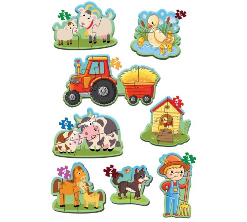 1734 Dıytoy, Baby Puzzle - İlk Çiftlik Puzzle 1734 Dıytoy, Baby Puzzle - İlk Çiftlik Puzzle