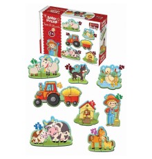 1734 Dıytoy, Baby Puzzle - İlk Çiftlik Puzzle