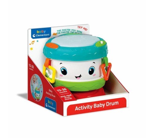 17409 Baby Clementoni - Aktiviteli Bebek Davulu 17409 Baby Clementoni - Aktiviteli Bebek Davulu