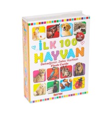 1741 FLASH CARD İLK 100 HAYVANLAR EĞİTİCİ KARTLAR