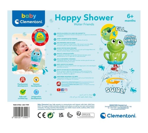 17444 Baby Clementoni - İlk Arkadaşlarım Banyo Oyuncağı +6 ay 17444 Baby Clementoni - İlk Arkadaşlarım Banyo Oyuncağı +6 ay