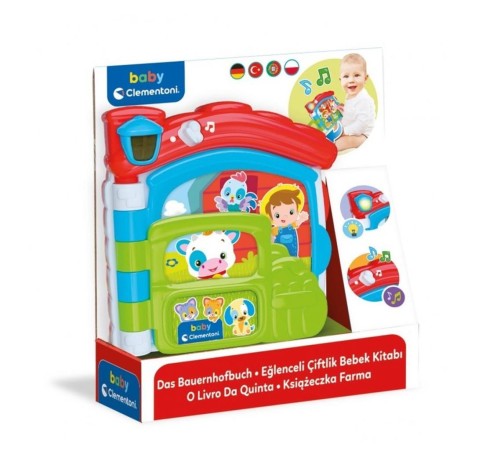 17652 Baby Clementoni - Bebek Kitabı 17652 Baby Clementoni - Bebek Kitabı