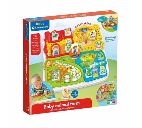 17716 Baby Clementoni - Bebek Hayvanlar Çiftliği 17716 Baby Clementoni - Bebek Hayvanlar Çiftliği
