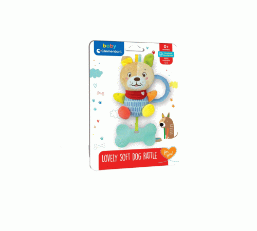 17785 Baby Clementoni - Sevimli Köpek Çıngırak 17785 Baby Clementoni - Sevimli Köpek Çıngırak