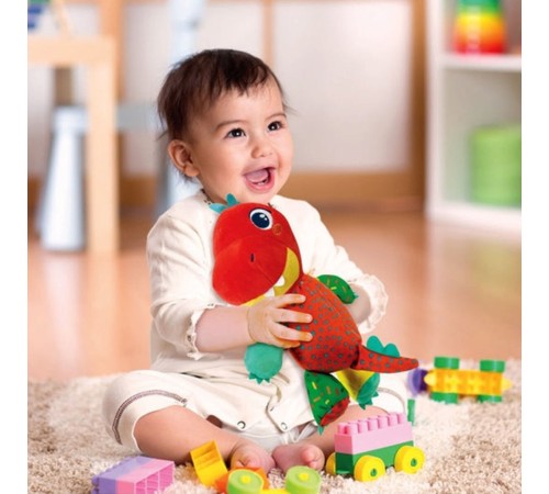 17847 Baby Clementoni - Trex Dinozor Peluş Oyuncak