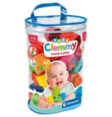 17878 Soft Clemmy - Yumuşak Blok Çantası - 40 parça 6-36 ay
