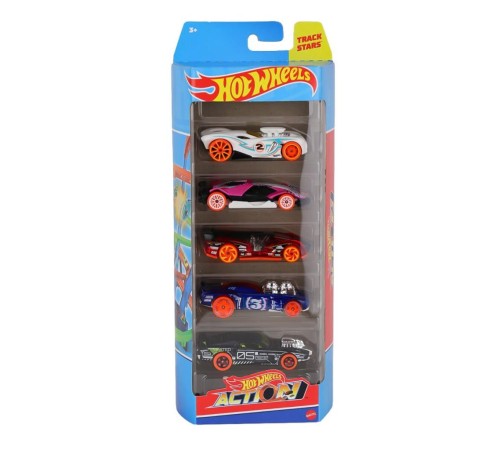 1806 Hot Wheels Beşli Araba Seti