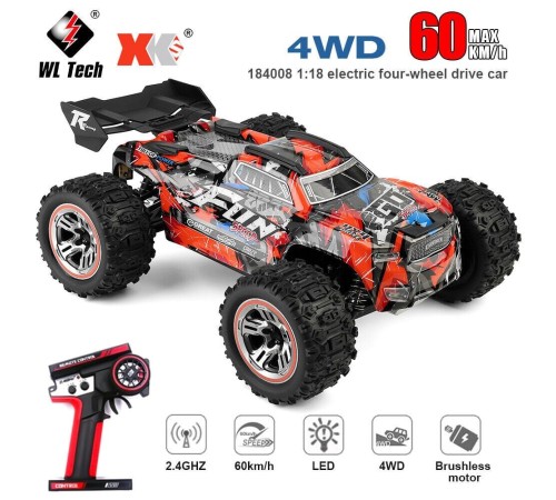 184008 1 18 WL TOYS ELEKTRİKLİ BRUS