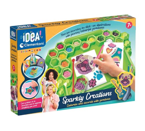18716 Clementoni Idea Işıltılı Tasarımlar +7 yaş