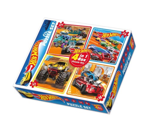 1895 HOTWHEELS 4IN PUZZLE 1895 HOTWHEELS 4IN PUZZLE
