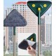 2 Bezli Üçgen Çek Çekli Mop Islak Mendil Uyumlu 150 cm