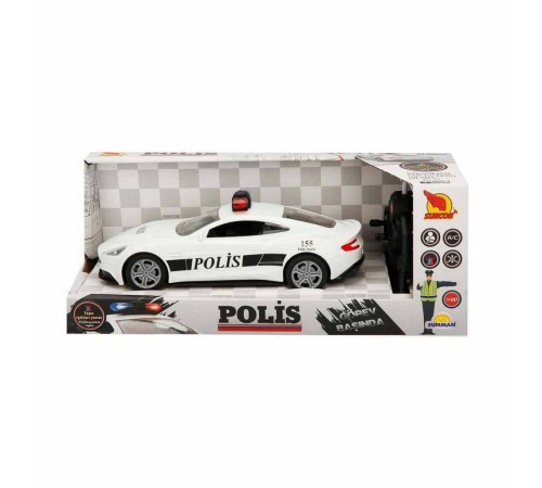 20357 Uzaktan Kumandalı Suncon Işıklı Polis Arabası 21 cm 20357 Uzaktan Kumandalı Suncon Işıklı Polis Arabası 21 cm