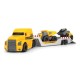 203725005 Dickie Toys, Volvo Yükleyici Kepçe ve Volvo Damperli Kamyon