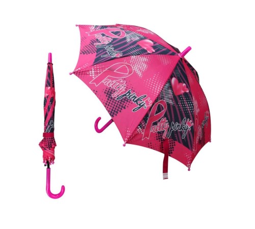 2061 Pretty Pinky Çocuk Şemsiyesi 45 cm -Sunman 2061 Pretty Pinky Çocuk Şemsiyesi 45 cm -Sunman