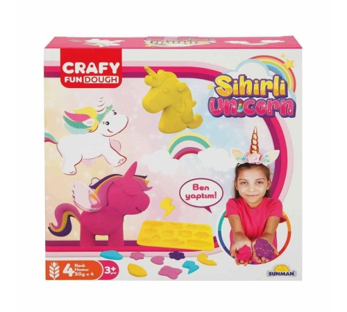 2090 Crafy Sihirli Unicorn Oyun Hamuru Seti -Sunman 2090 Crafy Sihirli Unicorn Oyun Hamuru Seti -Sunman