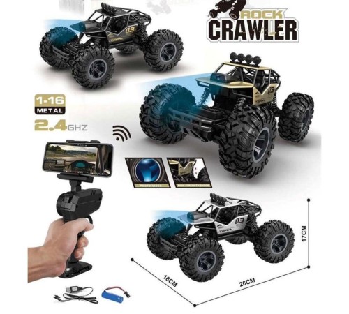 2095 1 16 4X4 Wifi Kameralı Rock Crawler -Gepettoys 2095 1 16 4X4 Wifi Kameralı Rock Crawler -Gepettoys