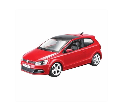 21059 Burago 1:24 Volkswagen Polo GTI Mark 5 Model Araba 21059 Burago 1:24 Volkswagen Polo GTI Mark 5 Model Araba