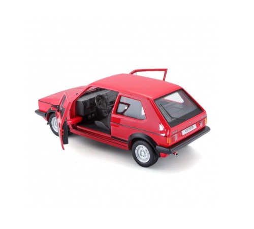 21089 1:24 Burago Volswagen Golf Mk1 Gtı 21089 1:24 Burago Volswagen Golf Mk1 Gtı