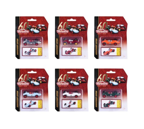 212054103 Majorette Anniversary Edition First Ever 6-asst