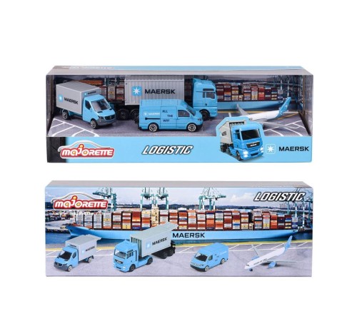 212057290 Majorette MAERSK Lojistik Arabaları 4 Parça -Simba 212057290 Majorette MAERSK Lojistik Arabaları 4 Parça -Simba