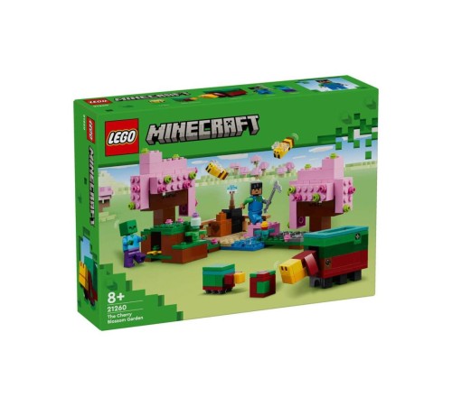 21260 Lego Minecraft Kiraz Çiçeği Bahçesi 304 parça +8 yaş