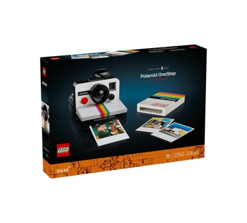 21345 LEGO® ideas Polaroid OneStep SX-70 Kamera 516 parça +18 yaş 21345 LEGO® ideas Polaroid OneStep SX-70 Kamera 516 parça +18 yaş