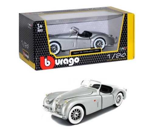 22018 1:24 Burago Jaguar Xk 120 Roadster 22018 1:24 Burago Jaguar Xk 120 Roadster
