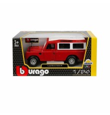 22063 Land Rover Series II Model Araba 1:24 Kırmızı -Sunman
