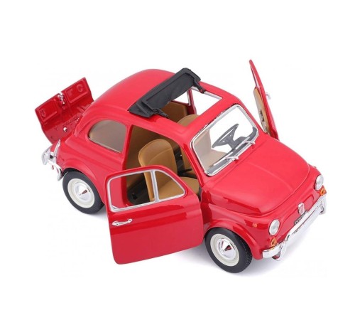 22099 Burago Fiat 500L 168 Kırmızı 1:24 -Sunman 22099 Burago Fiat 500L 168 Kırmızı 1:24 -Sunman