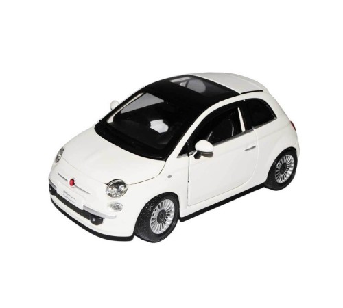 22106 Burago 1:24 Fiat 500 2007 Model Araba 22106 Burago 1:24 Fiat 500 2007 Model Araba