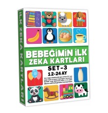 2212 Eğitici Kartlar 12-24 Ay Zeka Kartları  -Dıytoys