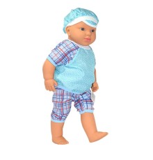 2251 Gamze, Konuşan Aliş Erkek Kel Bebek 55 cm