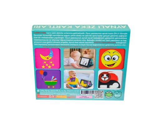 2304 Tummy Time Aynalı Zeka Kartı - Dıy Toy 2304 Tummy Time Aynalı Zeka Kartı - Dıy Toy