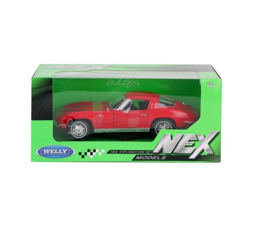 24073 Welly Chevrolet Corvette 1963 1:24 -Karsan Oyuncak 24073 Welly Chevrolet Corvette 1963 1:24 -Karsan Oyuncak