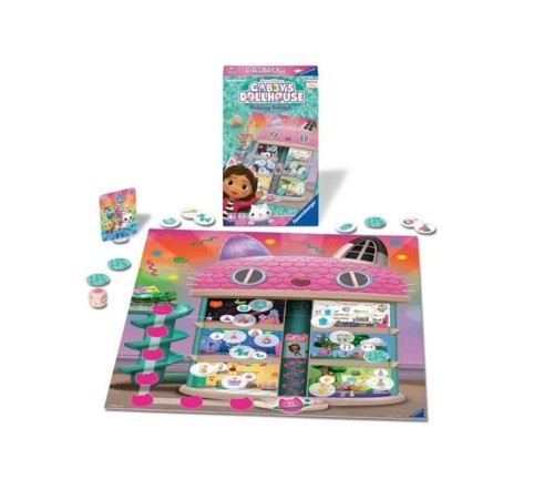 248100 Ravensburger - Gabbys Dollhouse - Seyahat Boy Kutu Oyunu 248100 Ravensburger - Gabbys Dollhouse - Seyahat Boy Kutu Oyunu