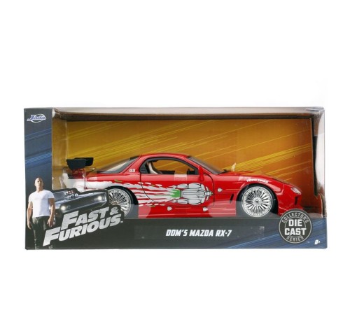 25303033 Hızlı ve Öfkeli 1993 Mazda RX-7 1:24 - Simba 25303033 Hızlı ve Öfkeli 1993 Mazda RX-7 1:24 - Simba