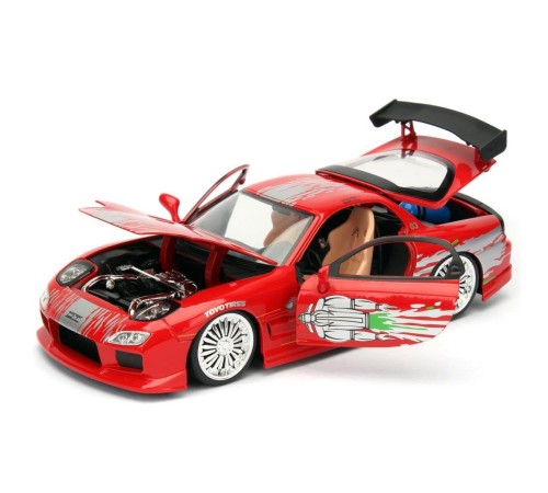 25303033 Hızlı ve Öfkeli 1993 Mazda RX-7 1:24 - Simba 25303033 Hızlı ve Öfkeli 1993 Mazda RX-7 1:24 - Simba