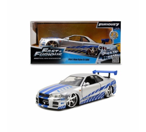 253203044 Fast&Furious 2002 Nissan Skyline 1:24 253203044 Fast&Furious 2002 Nissan Skyline 1:24