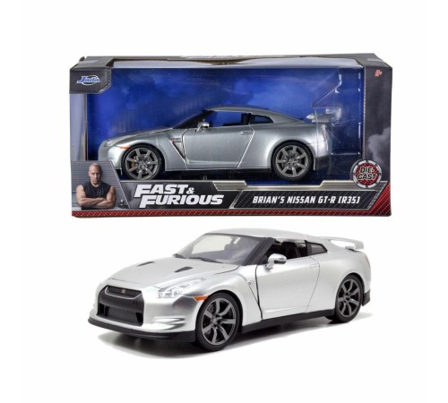 253203082 Hızlı ve Öfkeli 2009 Nissan GT-R 1:24 - Simba 253203082 Hızlı ve Öfkeli 2009 Nissan GT-R 1:24 - Simba