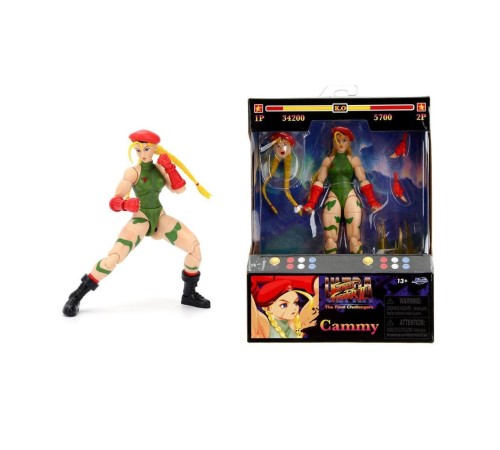 253252033 Jada Street Fighter II Cammy 6 Figure