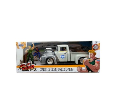 253255057 Jada Street Fighter 1956 Ford Pickup 1:24 253255057 Jada Street Fighter 1956 Ford Pickup 1:24