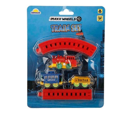 2559 Maxx Wheels Mini Tren Seti 11 Parça -Sunman 2559 Maxx Wheels Mini Tren Seti 11 Parça -Sunman
