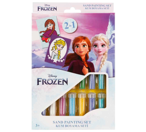 2in1 Disney Frozen Kum Boyama Seti DS 31 2in1 Disney Frozen Kum Boyama Seti DS 31