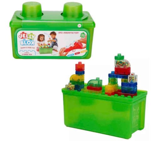 2in1 Jelly Blox Saklama Kutulu Blok Seti 30 Parça 2in1 Jelly Blox Saklama Kutulu Blok Seti 30 Parça