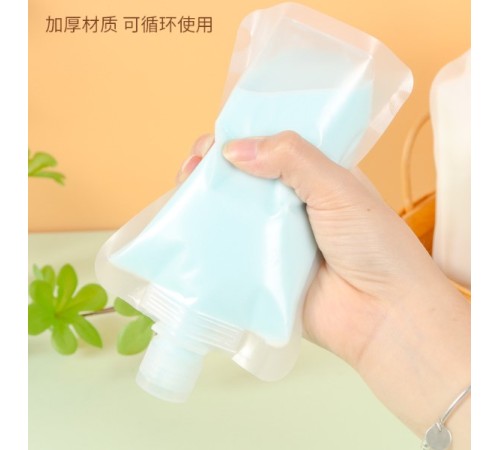 3 Adet 100ml Krem Şampuan Kabı Tekrar Kullanılabilir Set