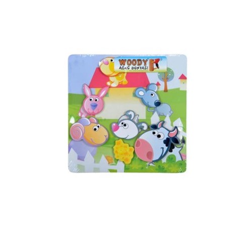 30058 Ahşap Puzzle 3D Kafalar 30058 Ahşap Puzzle 3D Kafalar