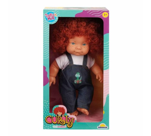 30151 Sunman, Curly Kıvırcık Saçlı Bebek 35 cm 30151 Sunman, Curly Kıvırcık Saçlı Bebek 35 cm
