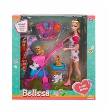 3045 Belissa'nın Annesi ve Sevimli Dostlar 30 cm -Sunman