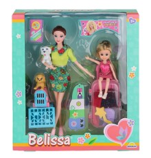 3046 SUN-RST-SIS-MNK BBK SET BELISSA VE ANNESİ YOLCULUK ZAMANI 30CM